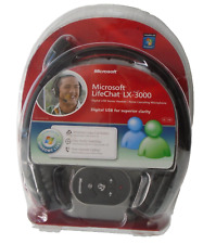 Fone de Ouvido Microsoft LifeChat LX-3000 Digital USB 1084 Preto comprar usado  Enviando para Brazil