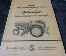 Schmotzer anbau bedienungsanle gebraucht kaufen  Künzing