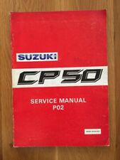 Suzuki cp50 workshop d'occasion  Expédié en Belgium