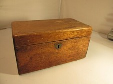 Tea caddy c1900 for sale  LOCHGILPHEAD