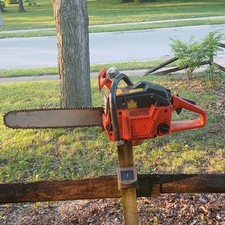 Husqvarna chainsaw runs d'occasion  Expédié en Belgium