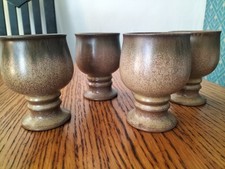 Vintage denby goblets for sale  BLACKPOOL