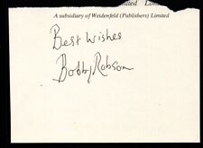 Bobby robson football for sale  ROCHESTER