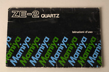 Mamiya quartz manuale usato  Fiorenzuola d'Arda
