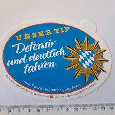 Aufkleber defensiv deutlich gebraucht kaufen  Pfullingen