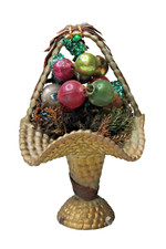 Vaso de plástico vintage contas de vidro frutas enfeite de Natal Japão, usado comprar usado Vaso de plástico vintage contas de vidro frutas enfeite de Natal Japão, usado comprar usado  Enviando para Brazil