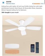 Jsaitee ceiling fans for sale  Chicago