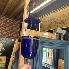 Vintage antique blue for sale  LIVERPOOL