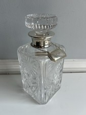 Vintage crystal decanter for sale  SNODLAND