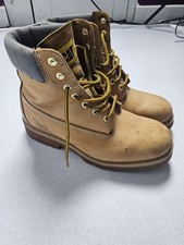 Caterpillar boots size for sale  GLASGOW
