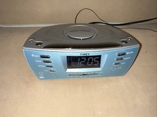 Timex T439S rádio despertador duplo, câmara de som multidireção soneca CD MP3 comprar usado  Enviando para Brazil