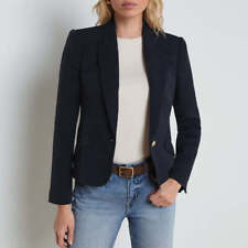 Usado, Novo Casaco Blazer Texturizado L'agence Jennah Meia-Noite Corrente Oversized comprar usado  Enviando para Brazil