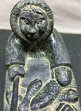 Handmade soapstone inuit for sale  Augusta