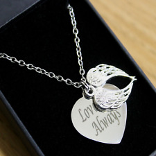 Angel wings necklace for sale  WARRINGTON