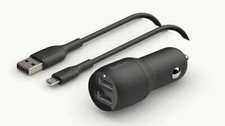 Carregador de carro Belkin duplo USB-A 24W+ USB-A para micro-USB CCE002bt1MBK SEM CAIXA DE VAREJO, usado comprar usado  Enviando para Brazil