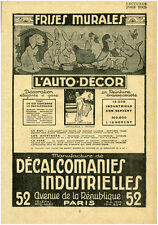 Publicité ancienne frises d'occasion  France