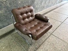 Usado, Poltrona vintage IKEA Borkum era espacial design estilo tubular meados do século década de 1970 comprar usado  Enviando para Brazil