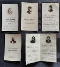 Lot avis décès d'occasion Lot avis décès d'occasion  Vienne