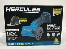 Hercules 12V FERRAMENTA DE CORTE SEM FIO SEM ESCOVA (SOMENTE FERRAMENTA) CAIXA ABERTA (A12) comprar usado  Enviando para Brazil