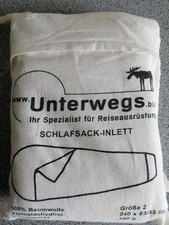 Schlafsack inlett 100 gebraucht kaufen  Bredstedt