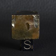 Cubo Pirita Natural De Navajun 34,99g España Despacho de Curiosidades B215.2-11 comprar usado  Enviando para Brazil
