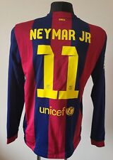 Camiseta Nike Barcelona 2014 - 2015 Home Football #11 Neymar tamanho Grande, usado comprar usado  Enviando para Brazil