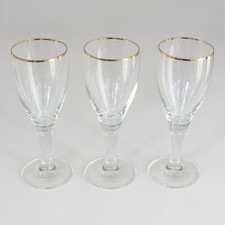 Bierglas goldrand 350ml gebraucht kaufen  Deutschland