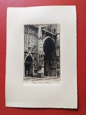 Eau forte église d'occasion  Toulouse-