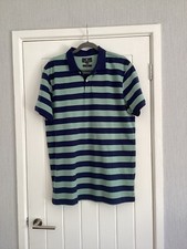Navy green striped for sale  WIDNES
