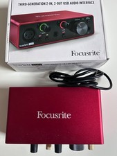 Focusrite scarlett solo usato  Milano