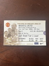 Manchester united newcastle for sale  MACCLESFIELD