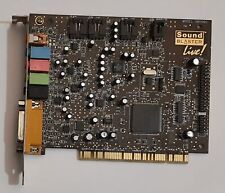 Używany, Creative Sound Blaster Live! Karta dźwiękowa 5.1 PCI (SB0060, EMU10K1, retro, 2000) na sprzedaż  PL