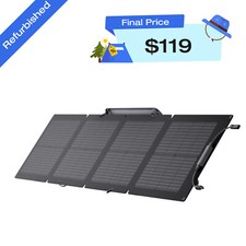 Ecoflow 110w portable for sale  San Francisco