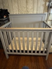 Grey mini crib for sale  Cookeville