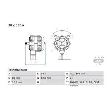 Cashback bosch alternator for sale  BIRMINGHAM