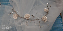 Braut haarschmuck kopfschmuck gebraucht kaufen  Nalbach