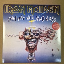 IRON MAIDEN-CAN I PLAY WITH MADNESS/BLACK BART BLUES-UK EMI 45-INCLUDES TRANSFER comprar usado  Enviando para Brazil