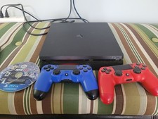 Usado, Console Sony PlayStation 4 Slim 500GB (17 jogos digitais) 2 controles testados! comprar usado  Enviando para Brazil
