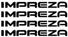 Impreza decals subaru for sale  CANVEY ISLAND
