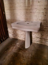 Vintage waschbecken dreiloch gebraucht kaufen  Düsseldorf