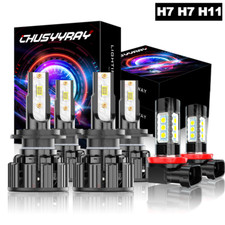 Farol de neblina 6000K branco feixe alto baixo combo LED para Volvo C70 2011 6x, usado comprar usado  Enviando para Brazil