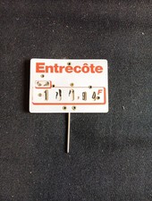 étiquette boucherie charcuter d'occasion  Verquin