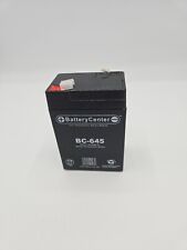CENTRO DE BATERIA BC-645 BATERIA RECARREGÁVEL SELADA 6V-4.5AMP HR.*NOVO SEM CAIXA, usado comprar usado  Enviando para Brazil