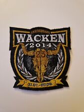 Wacken 2014 aufnäher gebraucht kaufen  Kiel