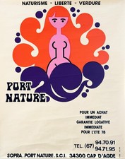 Affiche originale club d'occasion  Agde
