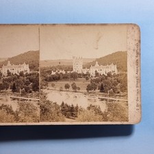Balmoral stereoview c1870 for sale  TELFORD