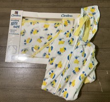Conjunto de presente toalha de banho vintage Carters 100% terry conjunto com capuz patos novo infantil comprar usado  Enviando para Brazil