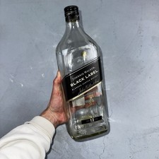 Usado, Black Label Johnnie Walker Whiskey 1,75L garrafa vazia colecionadores raro vintage comprar usado  Enviando para Brazil