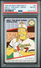 1994 SkyBox THE SIMPSONS Series 2 PROMO B1 WILLY THE DUPE DIPKIN PSA 8 POP 19 QUASE PERFEITO comprar usado 1994 SkyBox THE SIMPSONS Series 2 PROMO B1 WILLY THE DUPE DIPKIN PSA 8 POP 19 QUASE PERFEITO comprar usado  Enviando para Brazil