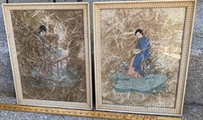 Pair vintage paintings for sale  New London